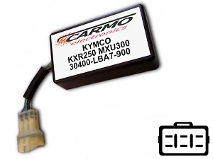 KYMCO KXR250 MXU250 Igniter gyújtásmodul CDI TCI Box (30400-LBA7-900, CT-LBA7-00)