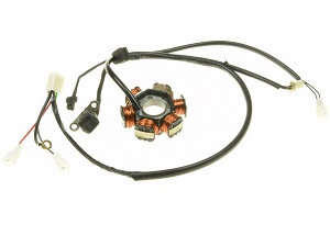 LML 125 4T STATOR DYNAMO generátor tekercsek javítását visszaszorítás