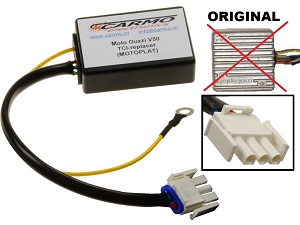 Motoplat Moto Guzzi V50 NATO gyújtógyújtó modul CDI TCI Box - Motoplat 9635105