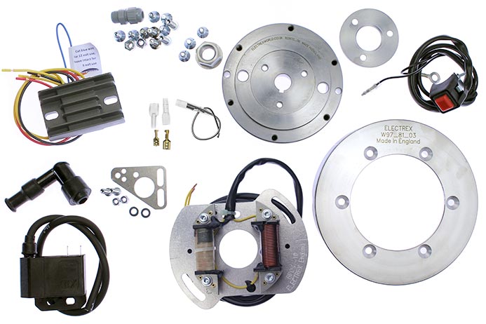 STATOR KIT-STK-970L Villiers 197 Villiers 280, 9E, 32A, 197-280cc motorok