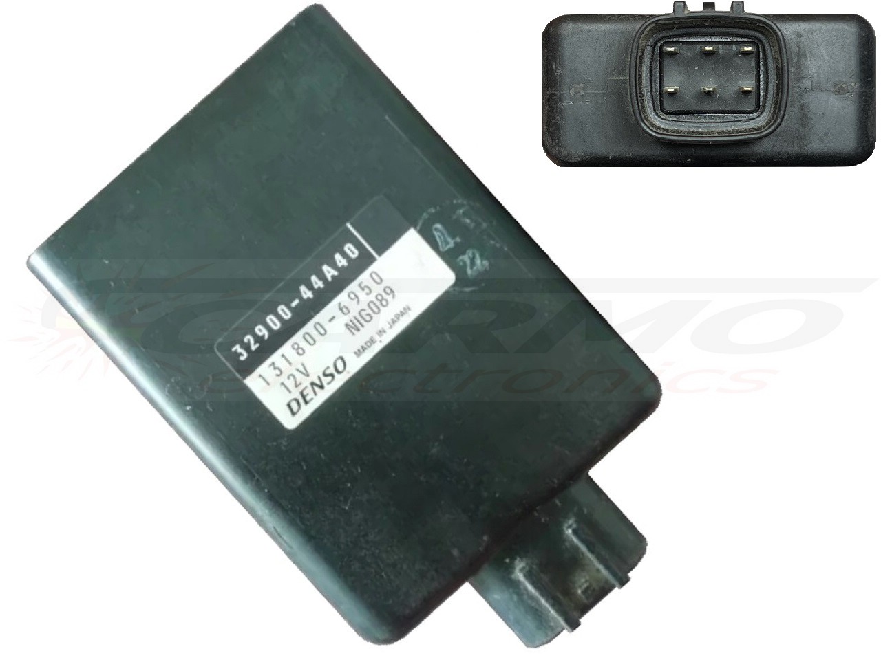 Suzuki DR125 gyújtógátlási modul CDI TCI Box (Denso, 32900-44A40, 131800-6950)