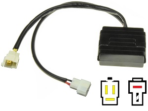Carr201 DR-Suzuki DR125 DR200 RG125 MOSFET feszültségszabályozó egyenirányító (SH553B-13, 08D10)