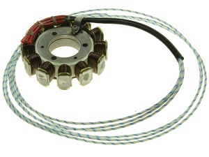 Suzuki GS400 GS550 GS750 GS850 STATOR generátor visszaszorítás 12 pólusú