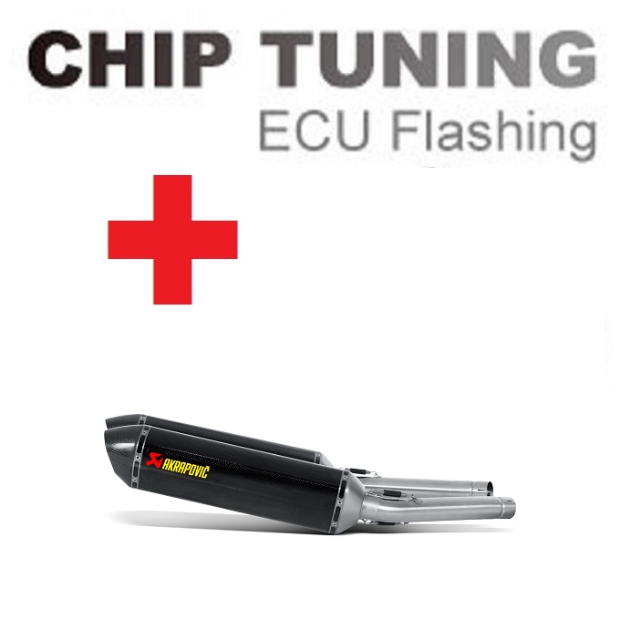 Suzuki GSF 650/1250 Bandit / GSX 650 F 2007-2016 High Performance ECU Flash Tuning+Akrapovic S-S12SO3-HRC (3. szakasz)