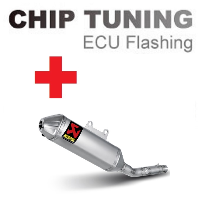 Suzuki RM-Z 250 2010-2018 nagyteljesítményű ECU flash hangolás+Akrapovic S-S2SO5-BNTA (3. szakasz)