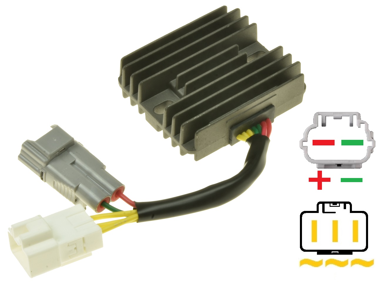 Carr694vl Suzuki VL1500 VZ1500 VZR1800 AN650 MOSFET feszültségszabályozó egyenirányító (SH820AA, 32800-10G30)