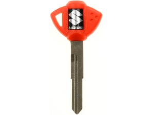 Suzuki Blanco Transponder Chip Key (piros)