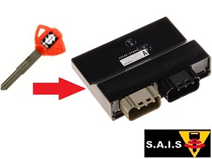 Suzuki 1X SAIS kulcsprogramozás →motorkerékpár -ECU