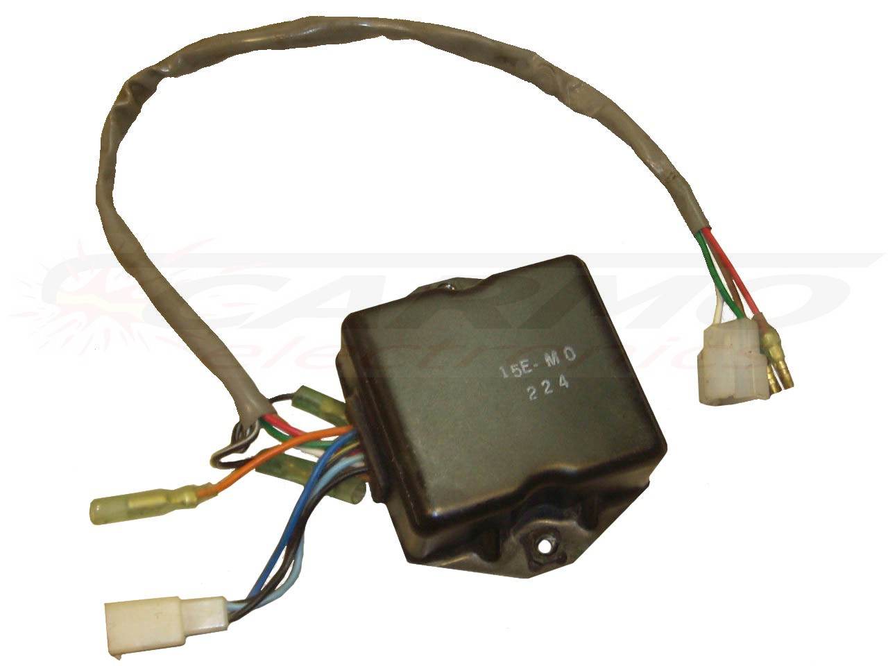 XT125 XT200 Gyújtógátlási Modul CDI TCI Box 1982-1987 (12 V-MO, 15E-M0)