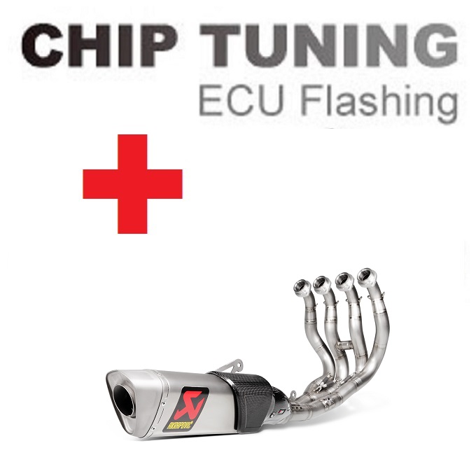 Yamaha R1 2015-2019 nagyteljesítményű ECU Flash Tuning + Akrapovic S-Y10E3-UPT (3. szakasz)