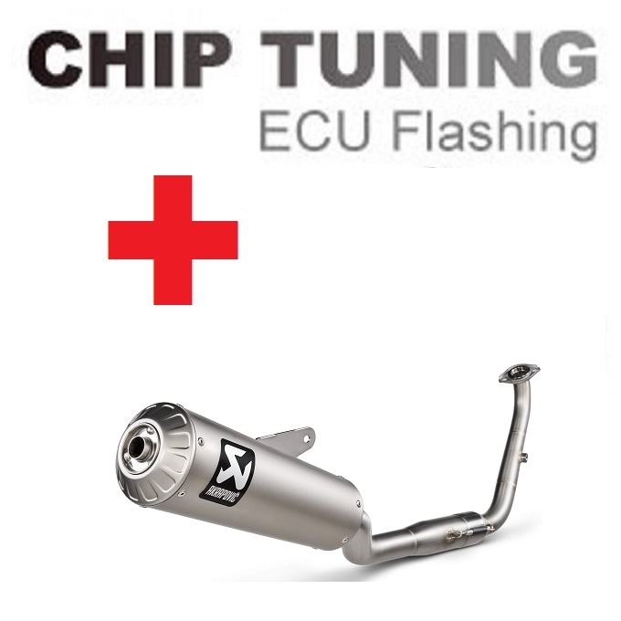 Yamaha XSR 125 2021-Today nagyteljesítményű ECU Flash Tuning + Akrapovic S-Y125R10-HBFGT (3. szakasz)
