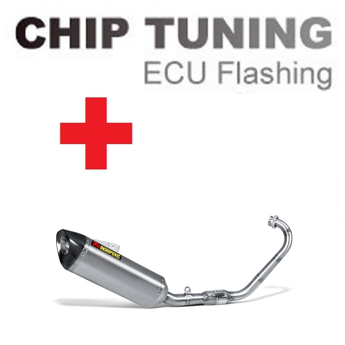 Yamaha MT-125 2014-2016 nagyteljesítményű ECU Flash Tuning+Akrapovic S-Y125R2-HRT (3. szakasz)