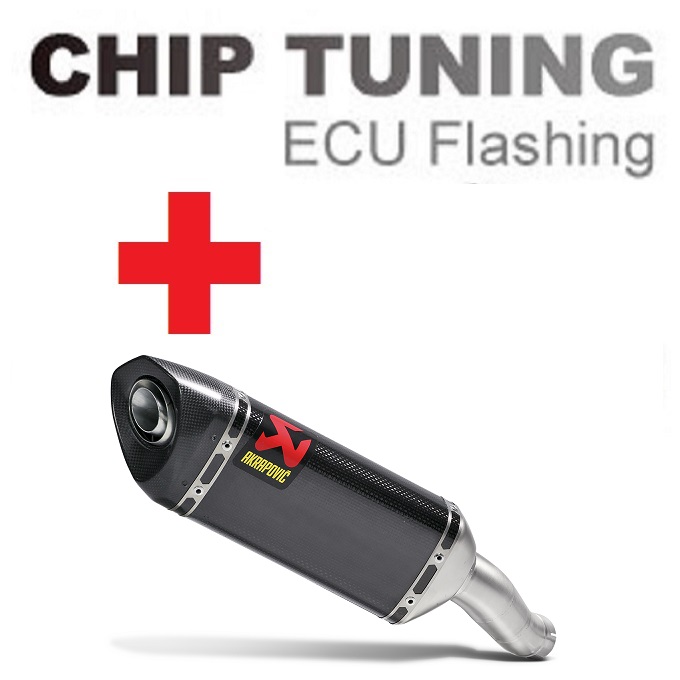 Yamaha R3 2015-2016 nagyteljesítményű ECU Flash Tuning + Akrapovic S-Y2SO12-HAPC (3. szakasz)
