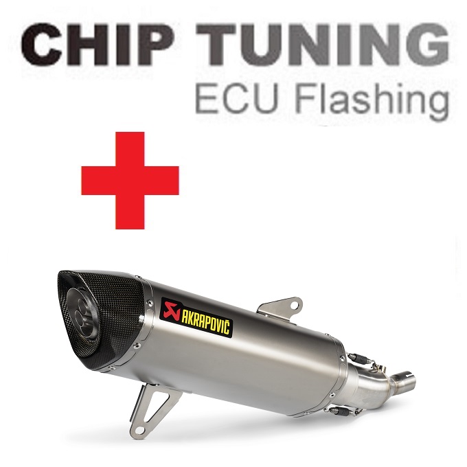 Yamaha Tricity 300 / X-Max 300 2021-Today nagyteljesítményű ECU Flash Tuning + Akrapovic S-Y3SO3-HRSS (3. szakasz)