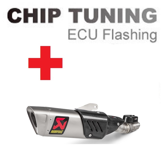 Yamaha R6 2017-Today nagyteljesítményű ECU Flash Tuning + Akrapovic S-Y6SO12-HAPT (3. szakasz)