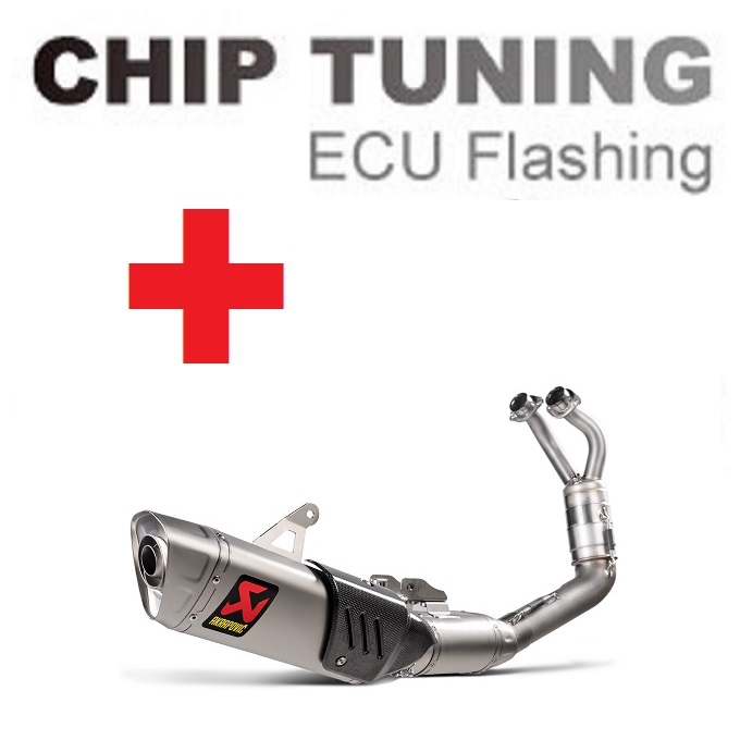 Yamaha R7 2021-Today nagyteljesítményű ECU Flash Tuning + Akrapovic S-Y7R11-HAPT (3. szakasz)