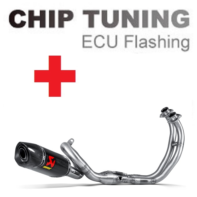 Yamaha Különböző modellek 2014-Today nagyteljesítményű ECU Flash Tuning + Akrapovic S-Y7R2-AFC (3. szakasz)