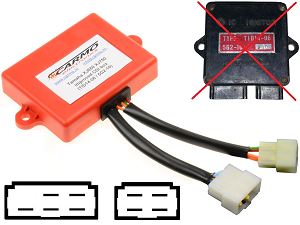 YAMAHA XJ400 XJ550 gyújtógátló modul CDI TCI Box (TID14-05, 4U8-82305-10-00)