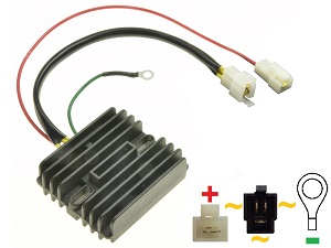 Carr694 -XV - Yamaha XV MOSFET feszültségszabályozó egyenirányító - lítium -ion akkumulátorok