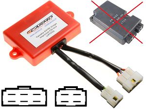 Yamaha XV750 Virago Igniter Ignition modul CDI TCI Box (J4T032, 3JL-82305-00)