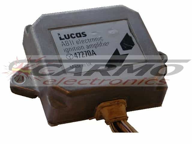 AB11 1 henger 250 cc 350 cc gyújtó gyújtásmodul CDI TCI doboz (Rita Lucas 47270A, 47270B)