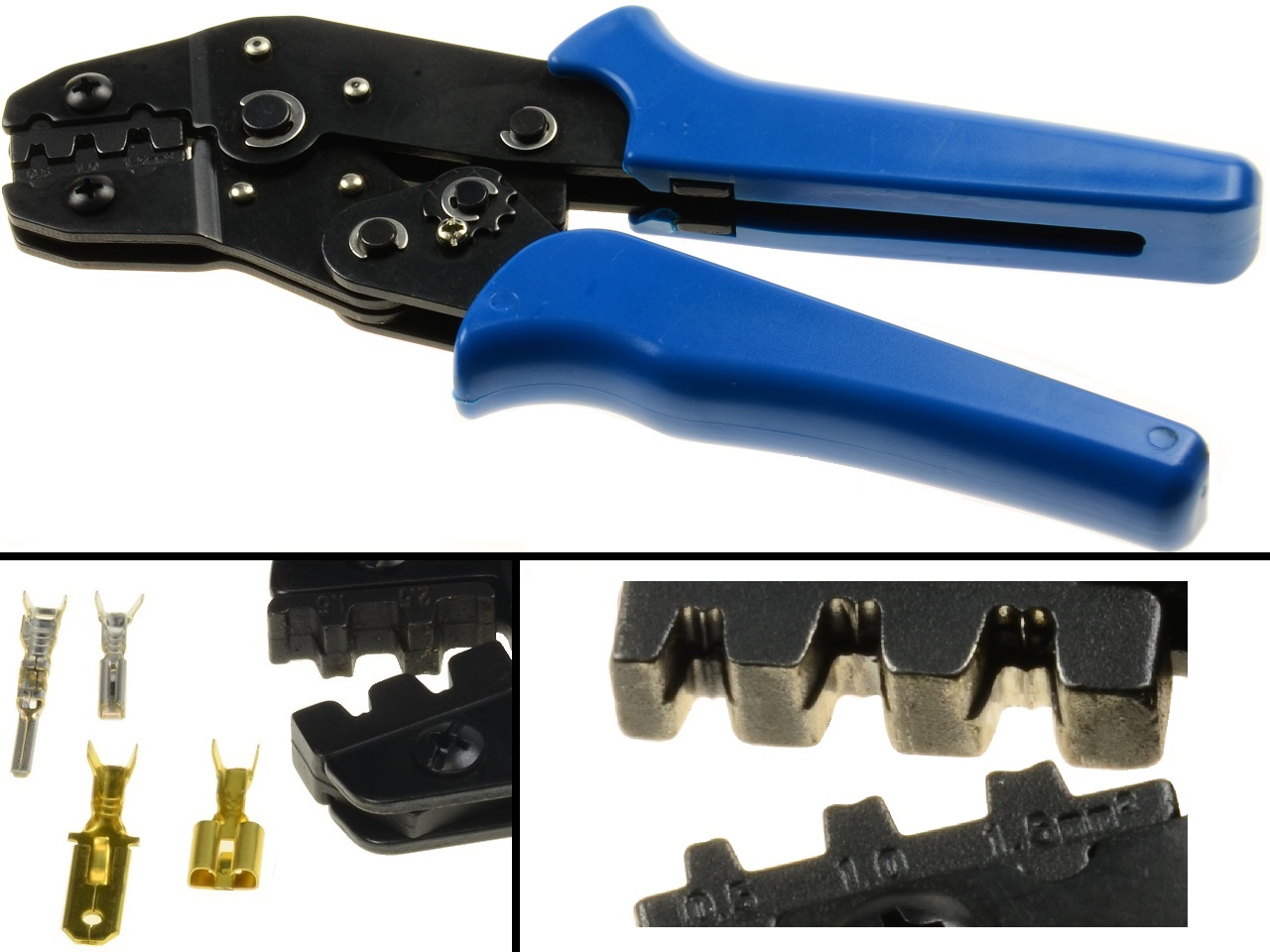 AMP Ballon Crimping Tool Plier-0,5 mm2-1,5 mm2 / 26-16awg - Kattintásra bezárul