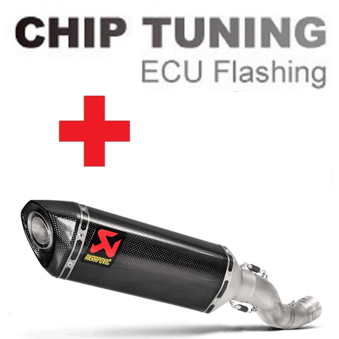 Aprilia RSV4 / Tuono V4 2021-Today nagyteljesítményű ECU Flash Tuning + Akrapovic S-A10SO13-RC (3. szakasz) - Kattintásra bezárul