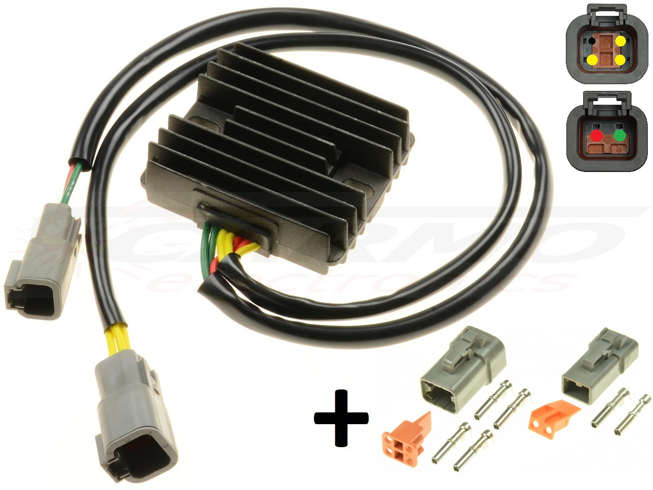 Carr694bu3-Buell XB 03-07 Javított MOSFET feszültségszabályozó egyenirányító (Y0302A-02A8) - Kattintásra bezárul