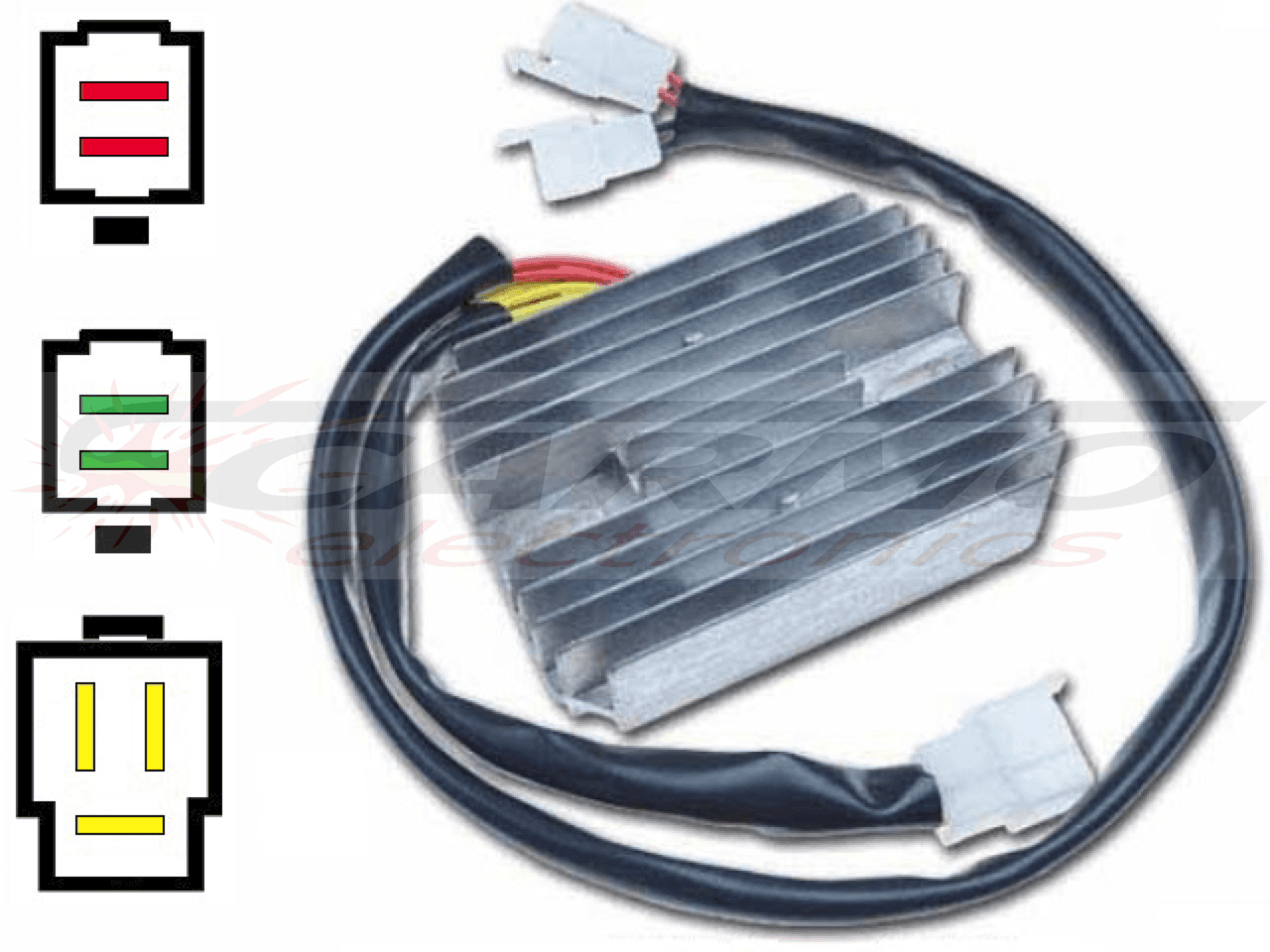 CARR121LI-Honda VT MOSFET feszültségszabályozó egyenirányító (SH541A-12, SH541G-11, SH541KC, Shindengen) - Kattintásra bezárul