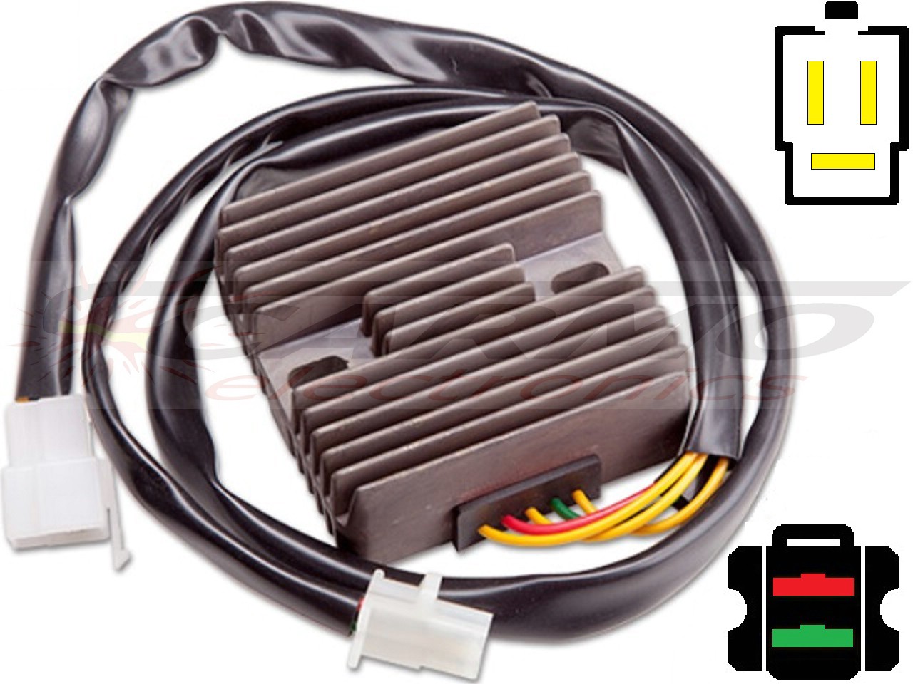 CARR1251 HONDA CRM250 MOSFET feszültségszabályozó egyenirányító - Kattintásra bezárul