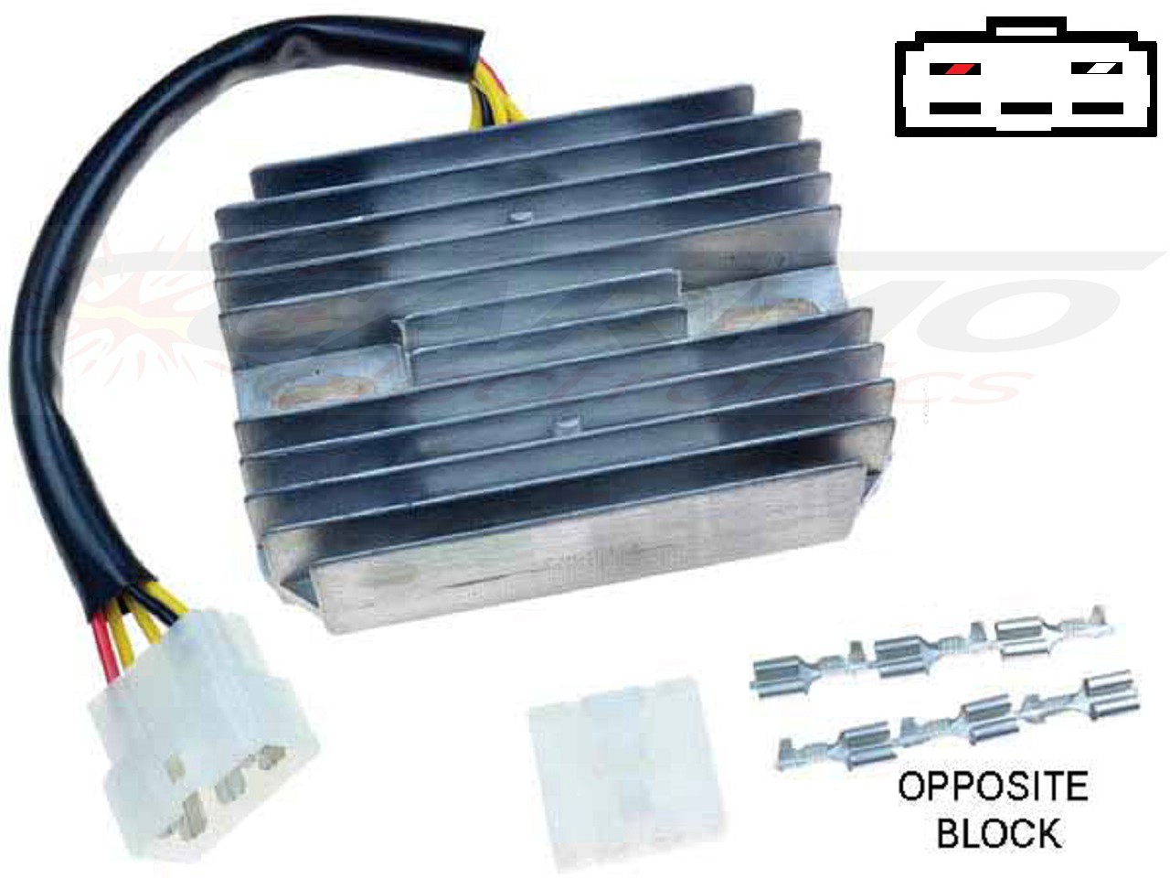 Carr1551 Triumph MOSFET feszültségszabályozó egyenirányító - Kattintásra bezárul