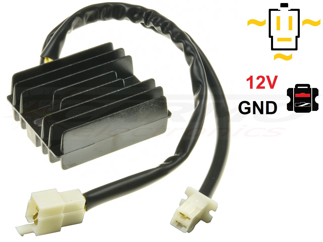 Carr201-DRZ-MOSFET SUZUKI DR-Z400 RMX250S feszültségszabályozó egyenirányító lítium-ion (H32800-08D00) - Kattintásra bezárul