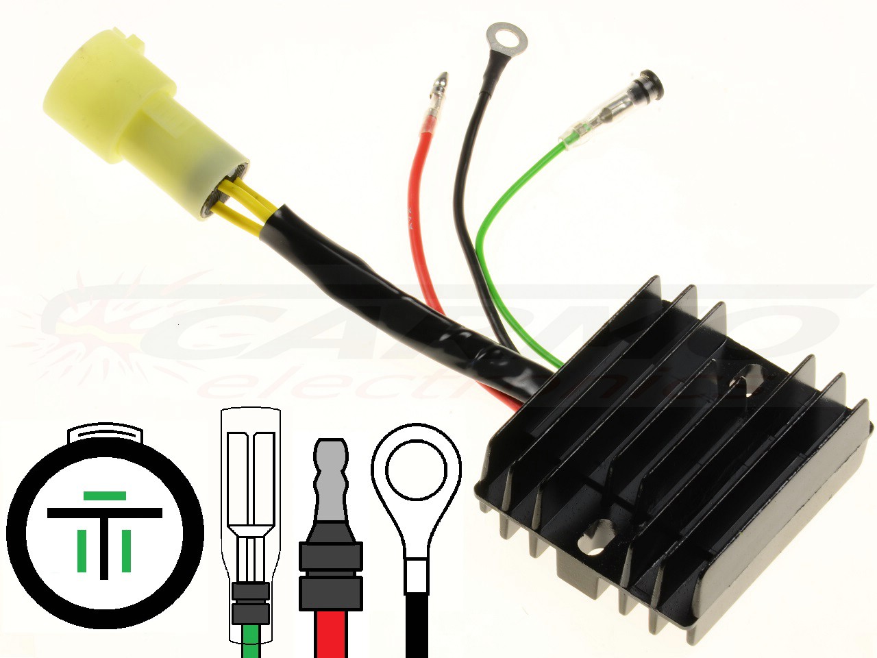 Carr204-Marine-Outboard Yamaha Mercury F75 F80 F90 F100 SH758AA MOSFET feszültségszabályozó egyenirányító - Kattintásra bezárul