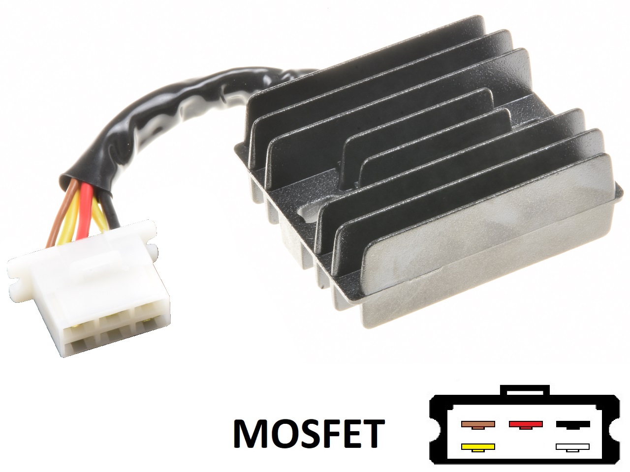 Carr204-kz-Kawasaki KZ MOSFET feszültségszabályozó egyenirányító (SH522-12, 21066-1032) - Kattintásra bezárul