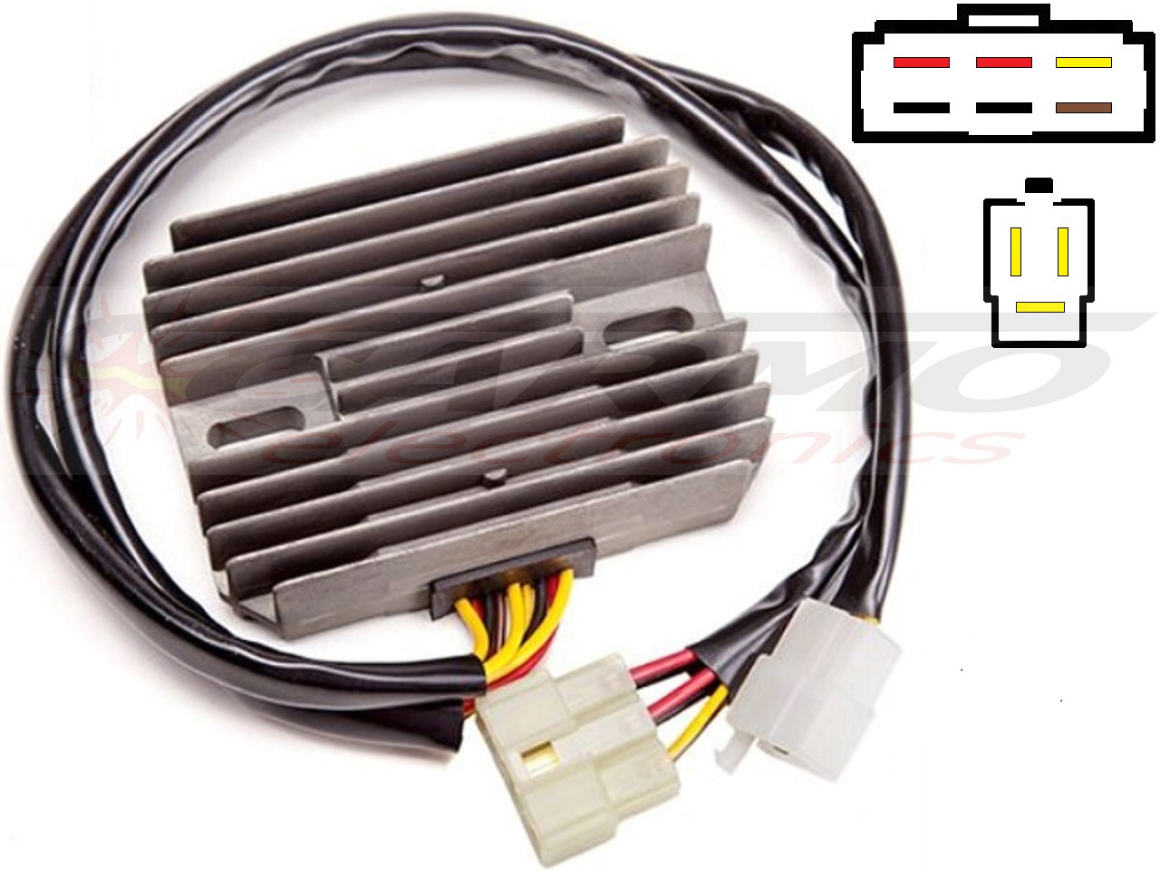 Carr3151 Kawasaki ZX12 ZZR1200 MOSFET feszültségszabályozó egyenirányító - Kattintásra bezárul
