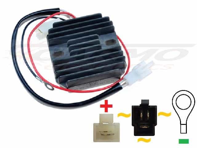 Carr481 - Yamaha XV MOSFET feszültségszabályozó egyenirányító - Kattintásra bezárul