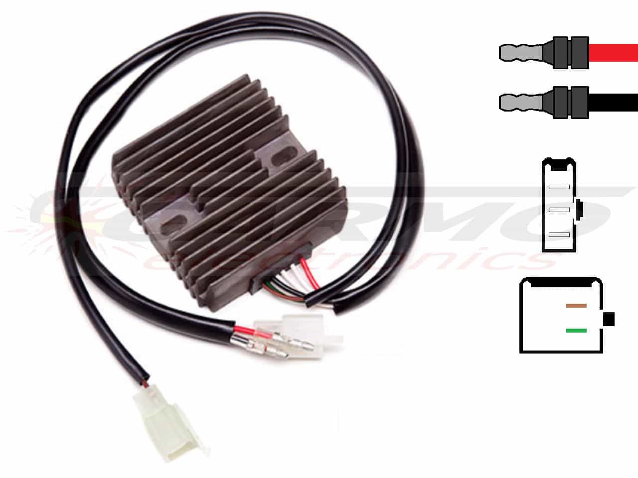 Carr491 - RD250 RD350 MOSFET feszültségszabályozó egyenirányító - Kattintásra bezárul