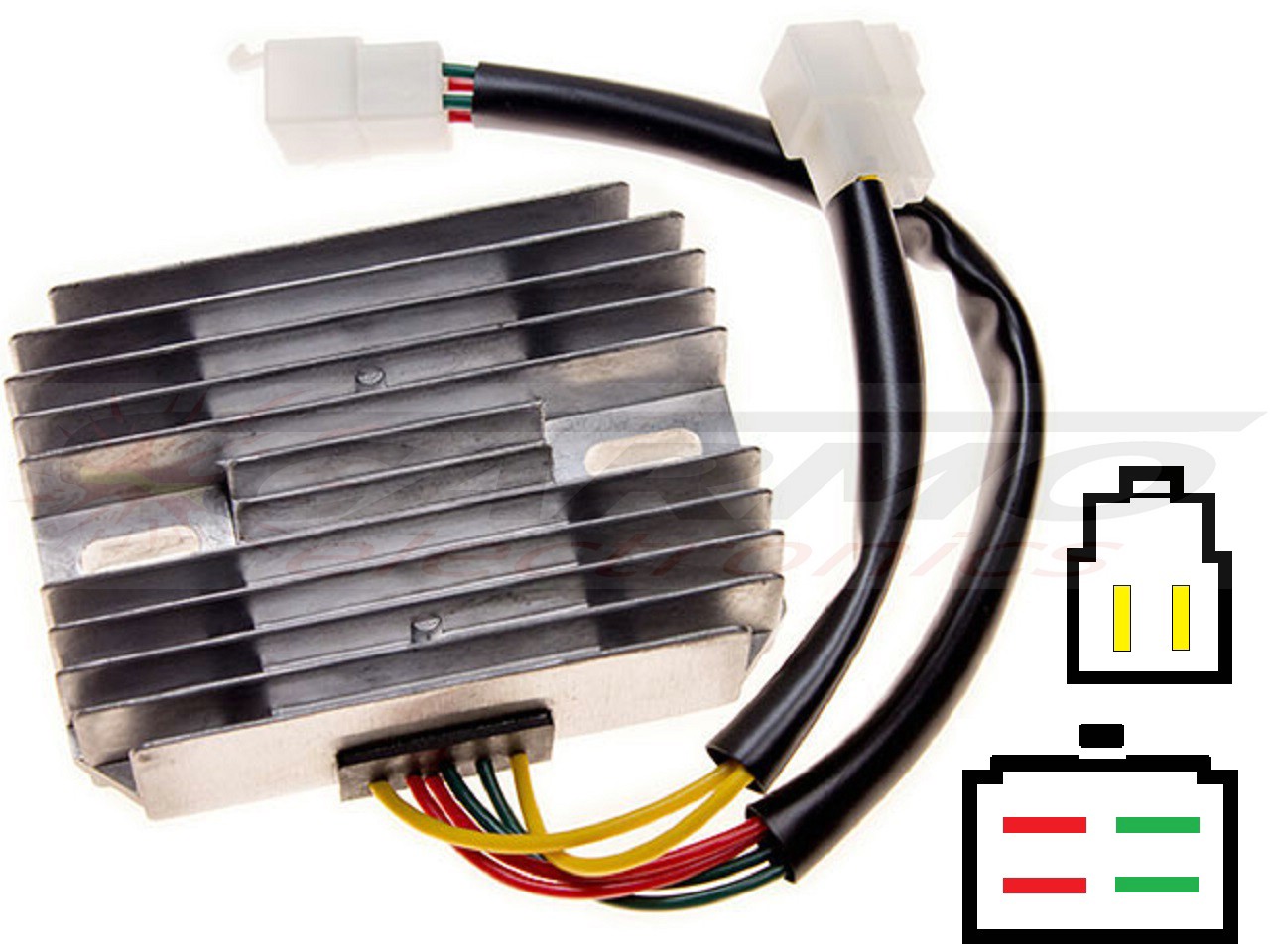 Carr521 Ducati MG 2-fázisú MOSFET feszültségszabályozó egyenirányító 54040131A / SH673-12 - Kattintásra bezárul