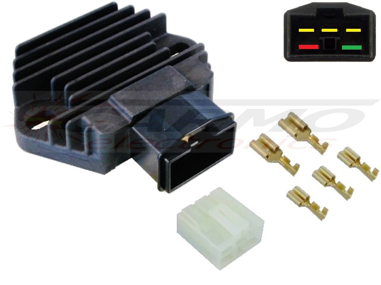 Carr581 + Contra Honda MOSFET feszültségszabályozó egyenirányító - Kattintásra bezárul