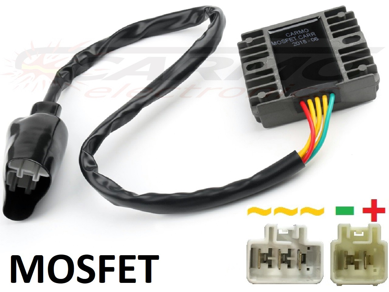 Carr694ho-Honda VT CBR MOSFET feszültségszabályozó egyenirányító - Kattintásra bezárul