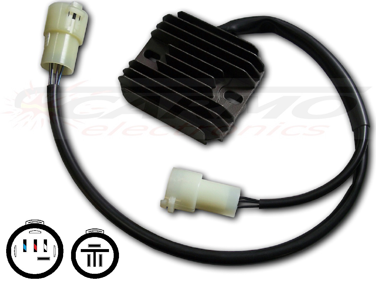 Carr694Ka - Kawasaki ZX600 ZX636 MOSFET feszültségszabályozó egyenirányító - Kattintásra bezárul