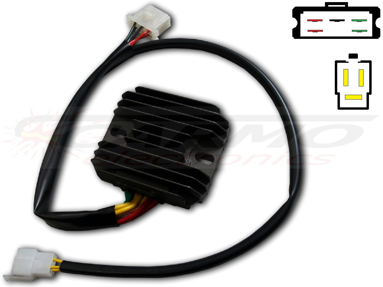 Carr694VF Honda VF700C Suzuki VS1400 MOSFET feszültségszabályozó egyenirányító - Kattintásra bezárul