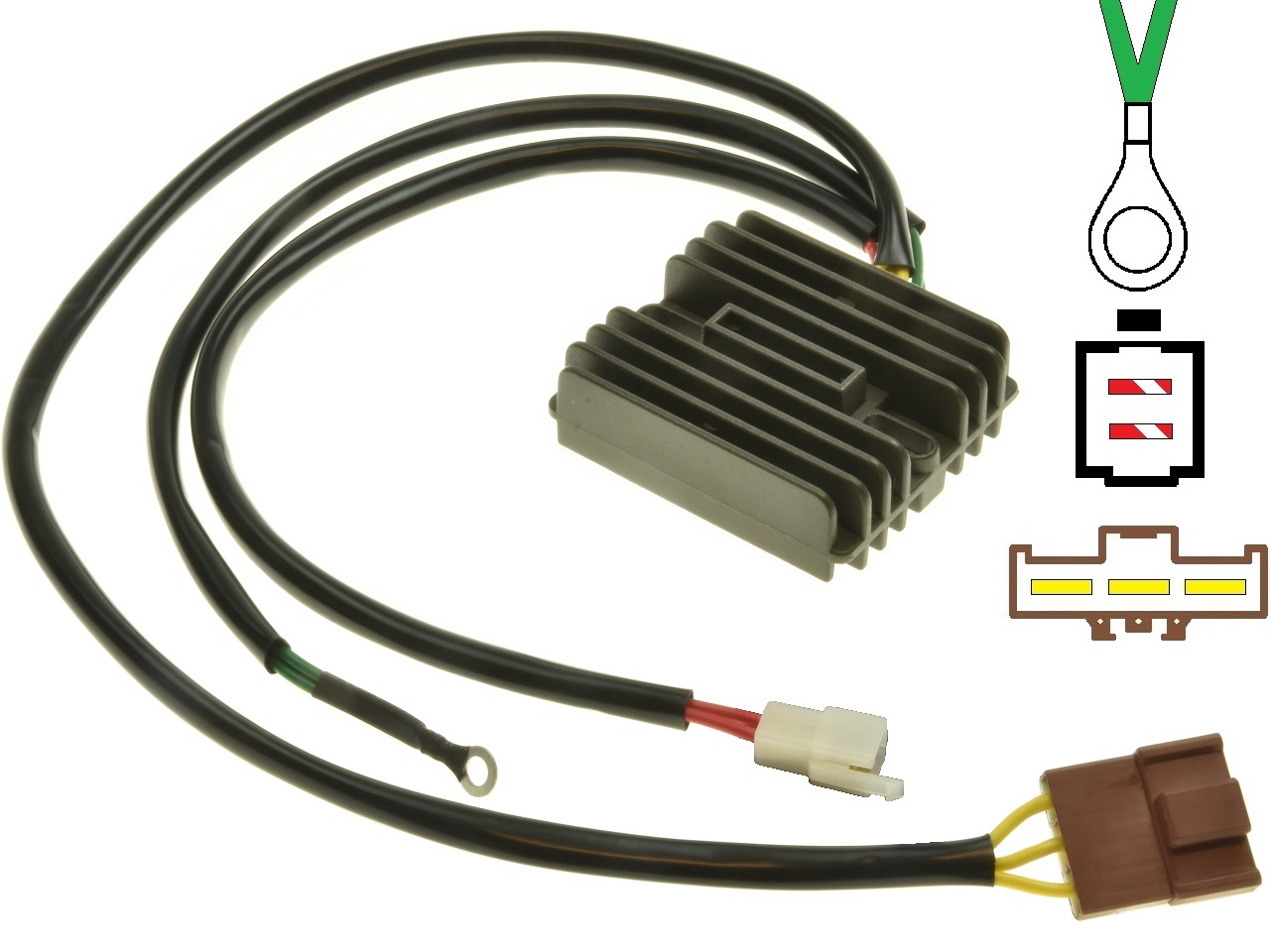 Carr694-KTM 690 950 990 MOSFET feszültségszabályozó egyenirányító (62511034100, 62511034000) - Kattintásra bezárul