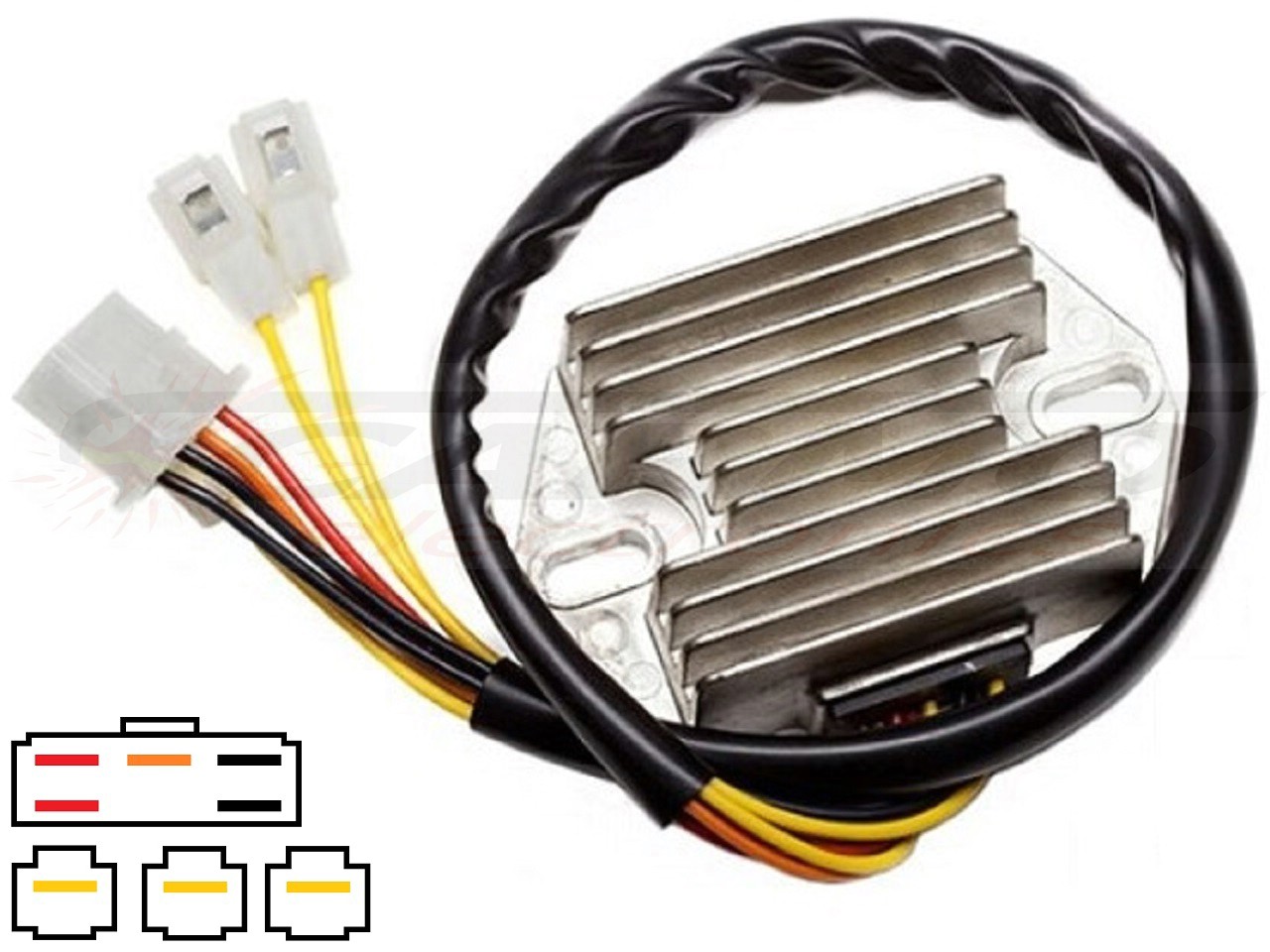Carr751 Suzuki betolakodó MOSFET feszültségszabályozó egyenirányító - Kattintásra bezárul