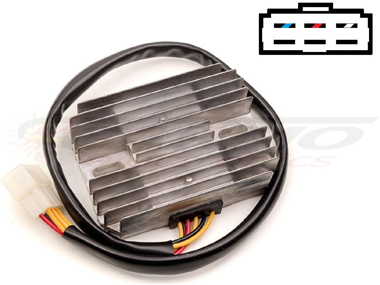 Carr861 Kawasaki Vulcan MOSFET feszültségszabályozó egyenirányító - Kattintásra bezárul