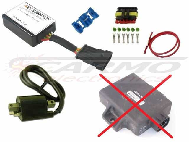 Sarkvidéki macska Suzuki LTF 250 300 400 gyújtógyújtó modul CDI TCI Box 32900-19B40 32900-19B50 - Kattintásra bezárul