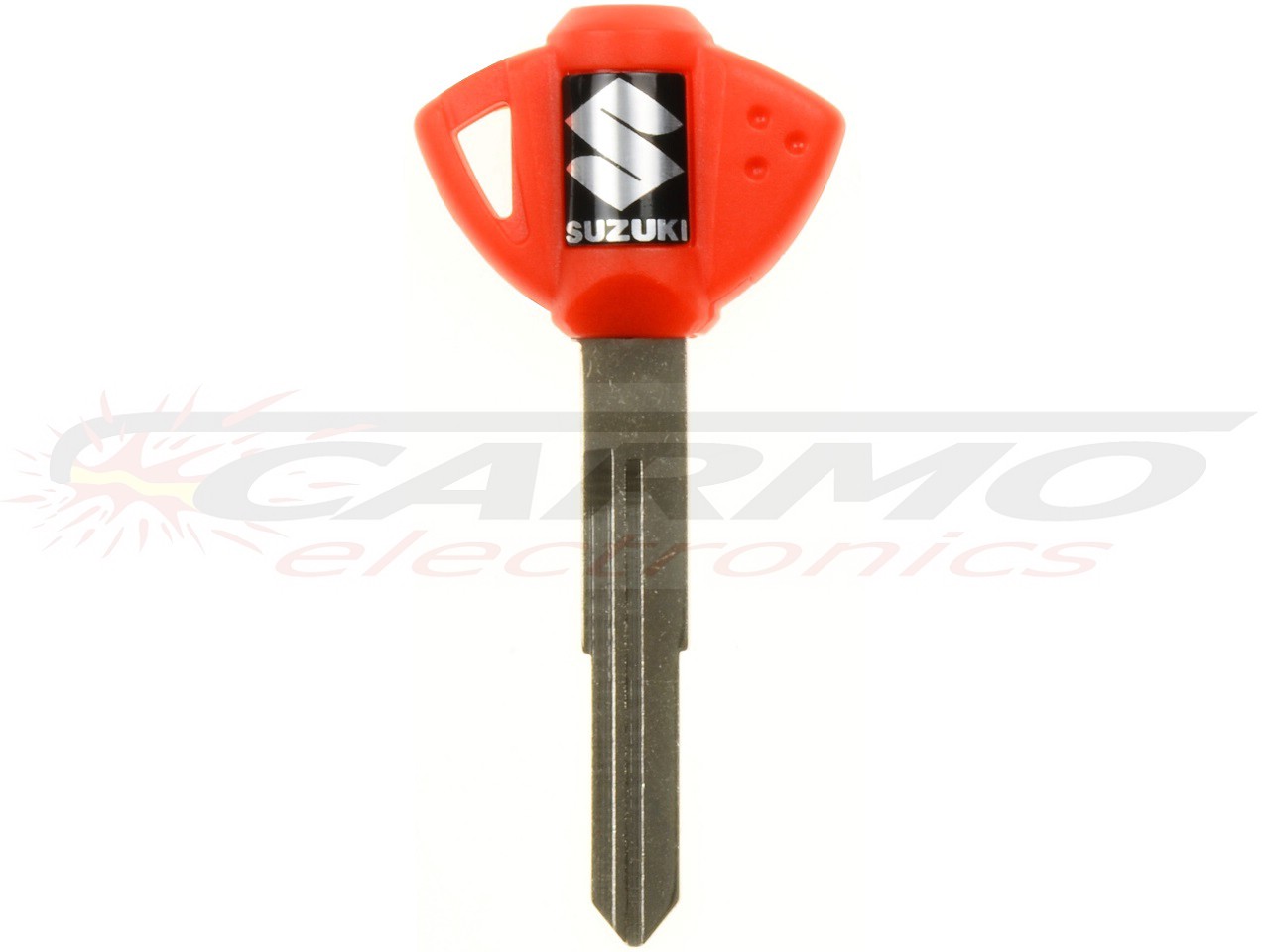 Suzuki Blanco Transponder Chip Key (piros) - Kattintásra bezárul