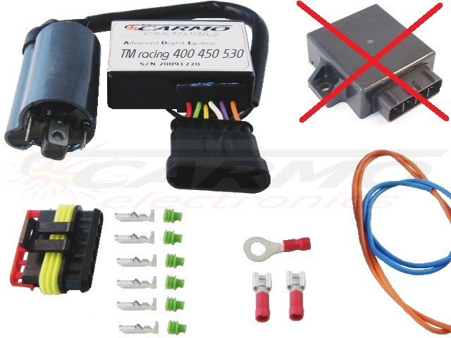 Javított TM Racing 400 450 530 660 gyújtó gyújtás modul CDI TCI doboz - Kattintásra bezárul