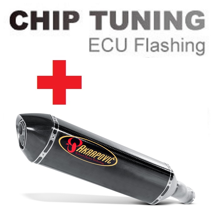YAMAHA FZ 1 FAZER 2006-2015 Nagyteljesítményű ECU Flash Tuning + Akrapovic S-Y10SO7-HRC (3. szakasz) - Kattintásra bezárul