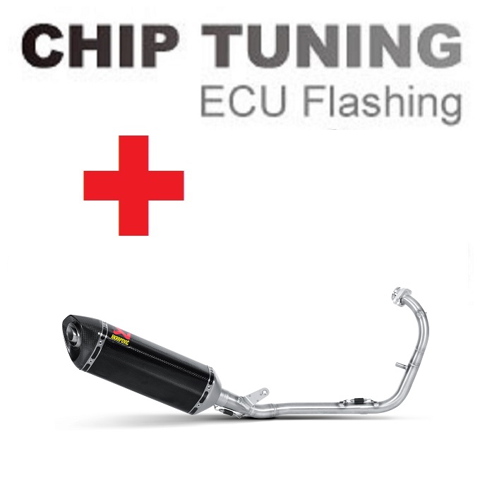 Yamaha R125 2008-2013 nagyteljesítményű ECU Flash Tuning + Akrapovic S-Y125R1-ZC (3. szakasz) - Kattintásra bezárul